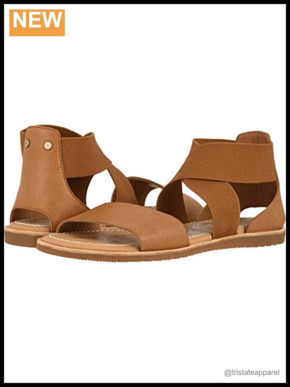 Gladiator Flat Sandals Leather Comfort Slip On Open Toe Casual